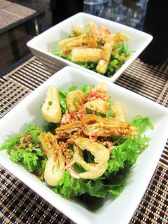 わさび菜のワサビドレッシングサラダ-レシピのメイン写真