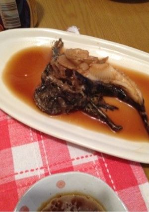 オコゼの煮付け☆コラーゲンたっぷり-レシピのメイン写真