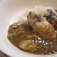 たっぷりカキが主役の牡蠣カレー