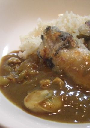 たっぷりカキが主役の牡蠣カレー-レシピのメイン写真