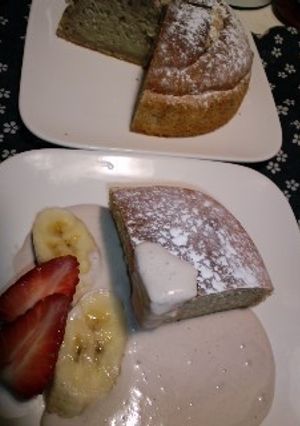 ホットケーキミックスで簡単ハナナケーキ-レシピのメイン写真