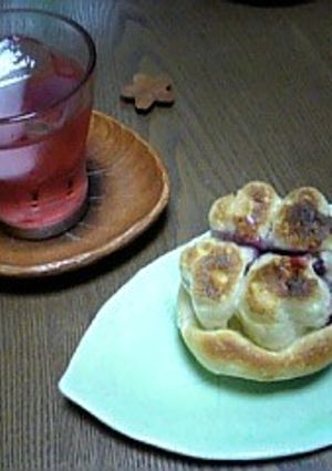 アセロラドリンクとラブクラゲブルーベリー-レシピのメイン写真