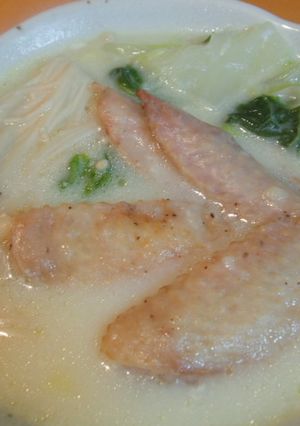 ✿手羽先と白菜とえのきのホワイトスープ✿-レシピのメイン写真