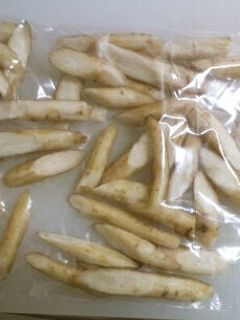 ごぼうの冷凍保存-レシピのメイン写真