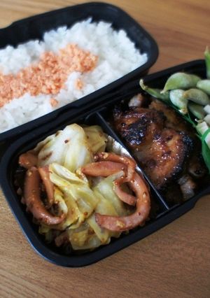 キャベツとウインナーのマスタード炒め-レシピのメイン写真