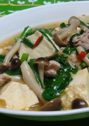 豆腐とニラのピリ辛あんかけ-レシピのメイン写真