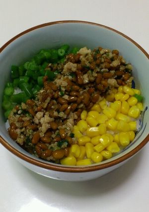 簡単♪納豆そぼろ丼-レシピのメイン写真