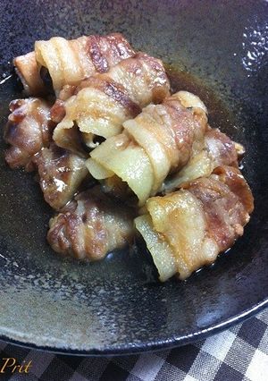 肉巻き椎茸の甘辛煮-レシピのメイン写真