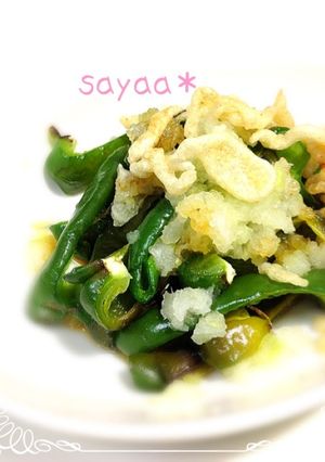 ピーマン消費に超簡単♡焼きピーマン-レシピのメイン写真