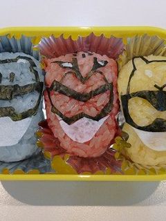 ☆キャラ弁☆ ゴーバスターズ-レシピのメイン写真