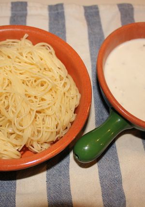 お手軽♪　チャウダー　つけパスタ♬-レシピのメイン写真