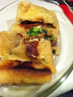納豆★油揚げ包み焼き-レシピのメイン写真