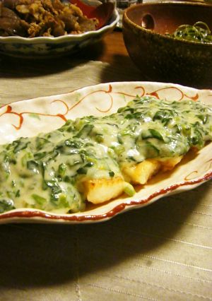 白身魚のほうれん草あんかけ-レシピのメイン写真