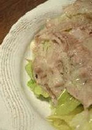 超簡単☆豚肉とキャベツのレンジ蒸し-レシピのメイン写真