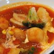 ほっこりカフェ 塊ベーコンのトマト煮
