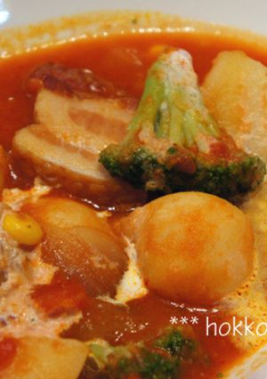 ほっこりカフェ　塊ベーコンのトマト煮-レシピのメイン写真