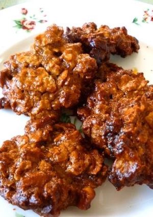 コーンフレークとクルミの味噌クッキー-レシピのメイン写真