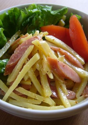 シャキシャキポテトのジャーマンサラダ-レシピのメイン写真
