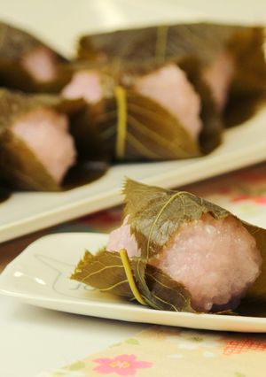 レンジでも蒸し器でもOK!カンタン桜餅-レシピのメイン写真