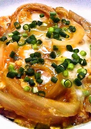 トロトロな旨味！立ち食い蕎麦屋の玉子丼-レシピのメイン写真