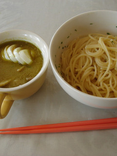 グリーンカレーのつけパスタ-レシピのメイン写真