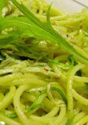 水菜のパスタ-レシピのメイン写真