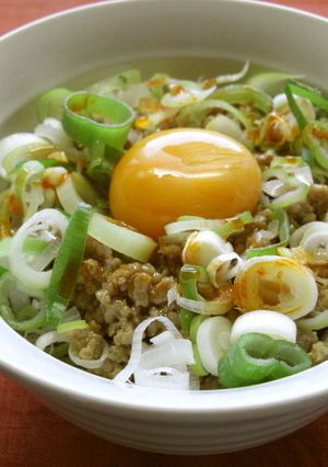 ネギラーにはたまらない！ねぎそぼろ丼-レシピのメイン写真