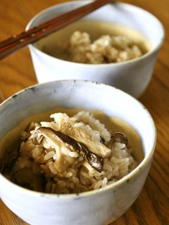 生しいたけのシンプル炊き込みごはん♪-レシピのメイン写真