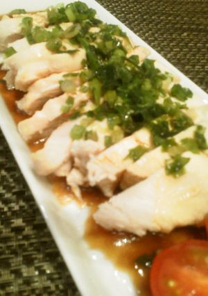 塩麹でやわらか胸肉のポン酢がけ-レシピのメイン写真
