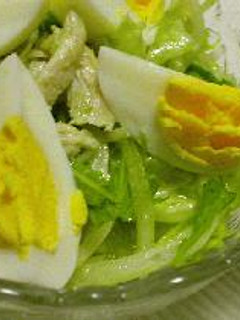 水菜のサラダ-レシピのメイン写真