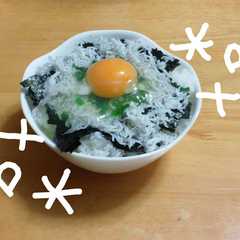 海苔玉しらす丼-レシピのメイン写真
