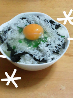海苔玉しらす丼-レシピのメイン写真