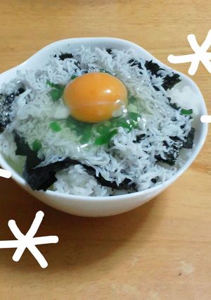 海苔玉しらす丼-レシピのメイン写真