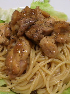 照り焼きチキンパスタ-レシピのメイン写真
