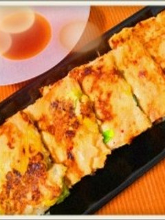 ヘルシー☆おからのキムチチヂミ-レシピのメイン写真