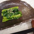 菜の花のごま和え