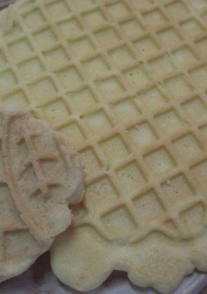 ワッフルメーカーでクッキー-レシピのメイン写真
