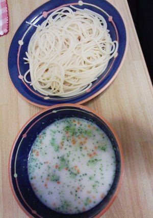 カップスープｄｅつけスパ-レシピのメイン写真