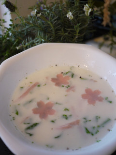 菜の花とハムの 春色ミルクスープ❀-レシピのメイン写真