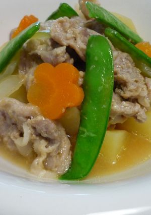 塩麹☆あっさり豚肉じゃが-レシピのメイン写真