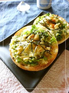 浅葱たっぷり✼昆布茶+醤油のトースト-レシピのメイン写真
