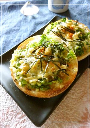 浅葱たっぷり✼昆布茶+醤油のトースト-レシピのメイン写真