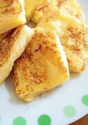 食パンで簡単！チーズフレンチトースト♪-レシピのメイン写真