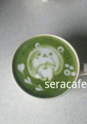 家カフェ*ソイ抹茶ティーラテ*-レシピのメイン写真