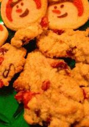 クランベリー　オートミール　クッキー-レシピのメイン写真