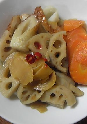 身近な材料で作るおいしい煮物-レシピのメイン写真
