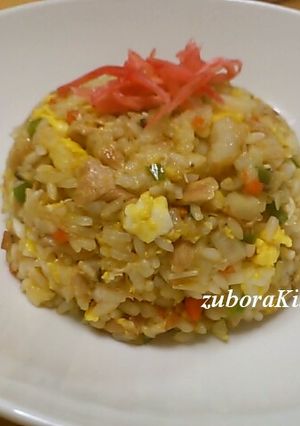 大葉にんにく醤油でツナチャーハン-レシピのメイン写真