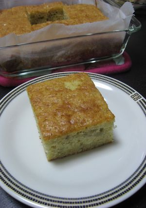 しっとりバナナケーキ-レシピのメイン写真