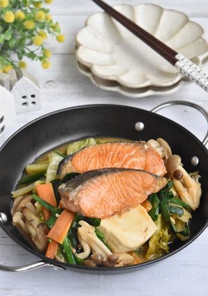 鮭と春キャベツのコクうま味噌バター-レシピのメイン写真