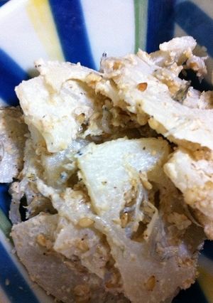 レンコンの胡麻マヨ和え-レシピのメイン写真